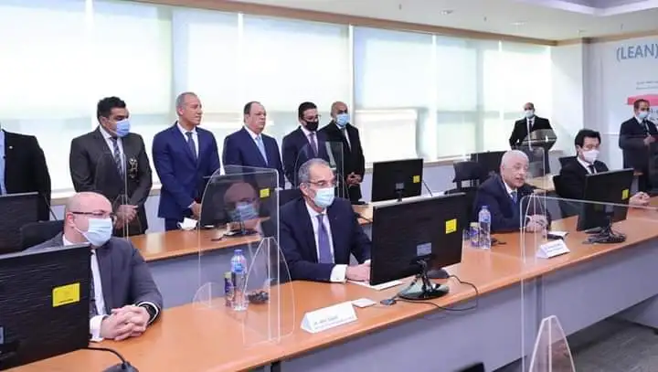 وزير الاتصالات وتكنولوجيا المعلومات  يفتتح ويتفقد عدد من مشروعات الاتصالات وتكنولوجيا المعلومات والبريد في محافظة بني سويف