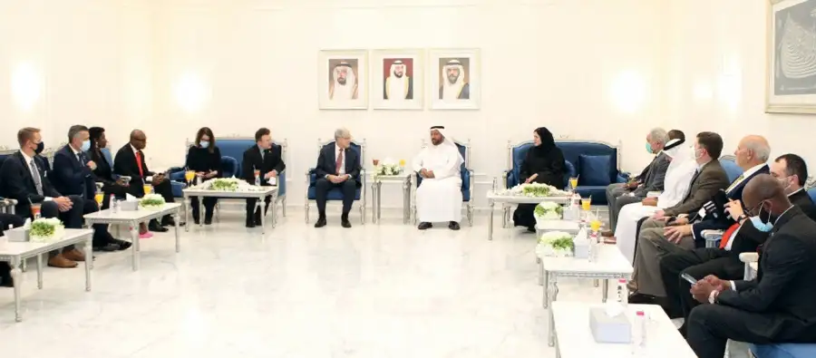 غرفة الشارقة تبحث فرص التبادل التجاري مع نبراسكا الأمريكية