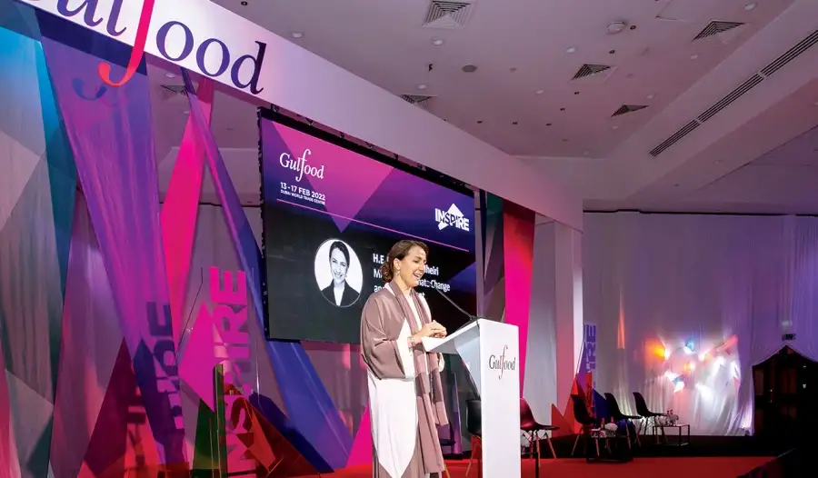 وزيرة البيئة الإماراتية تدعو لتعجيل التحول لنظم غذائية مستدامة