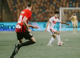 الزمالك : إصابة إمام عاشور بكدمة في مباراة فيوتشر
