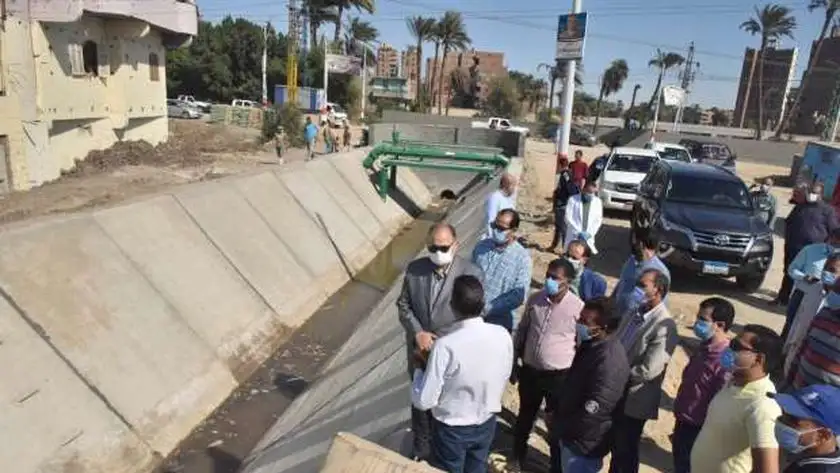 مجموعة البنك الدولي يزور مشروعات تأهيل الترع والري الحديث