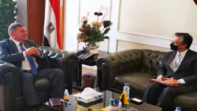 وزير قطاع الأعمال يبحث مع سفير اليابان تعزيز التعاون الاقتصادي