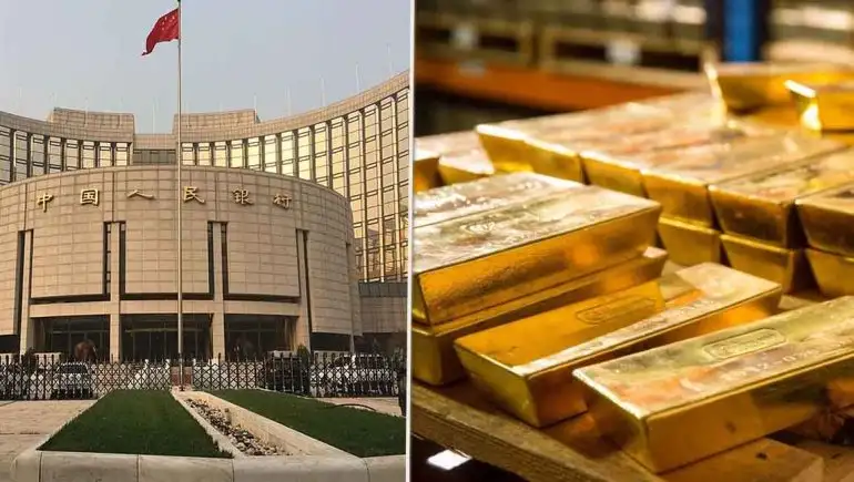 62.64 مليون أوقية احتياطي الذهب في الصين بنهاية أبريل