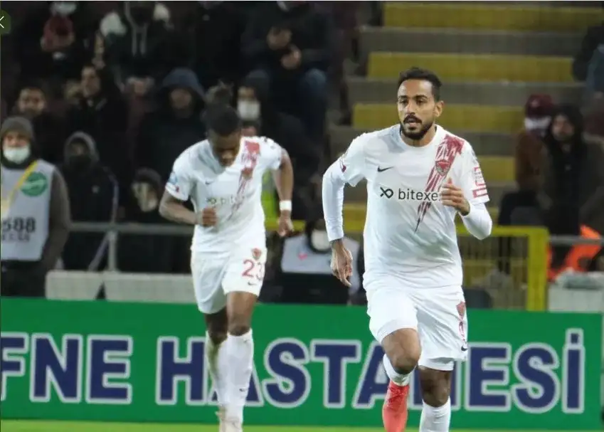 كهربا يتوهج في مباراته الأخيرة مع هاتاي بالدوري التركي