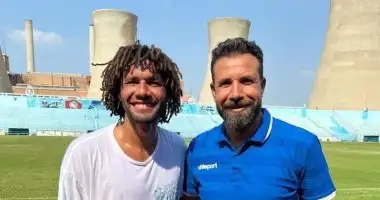 النني يتدرب على ملعب غزل المحلة قبل السفر لإنجلترا