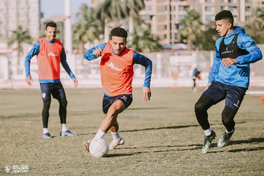 الزمالك يعوض الغيابات بفريق الأمل استعداداً للمقاولون