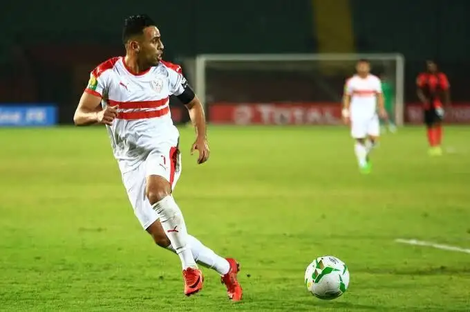حازم إمام ينتظم في تدريبات الزمالك الجماعية