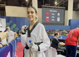 شهد سامي تتوج ببرونزية التايكوندو بدورة ألعاب البحر المتوسط