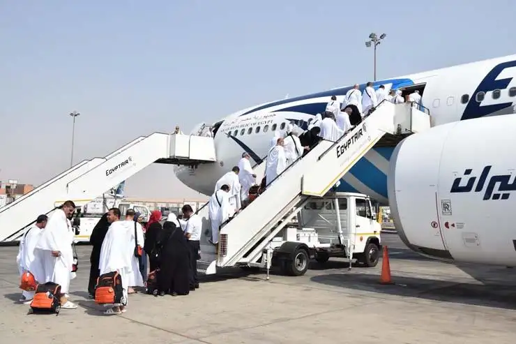 مصر للطيران تسير 7 رحلات جوية من جدة والمدينة المنورة لعودة ضيوف الرحمن