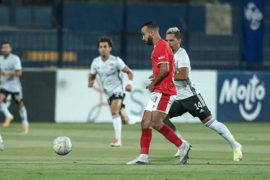 التعادل يحسم الشوط الأول من مباراة الأهلي والجونة في الدوري