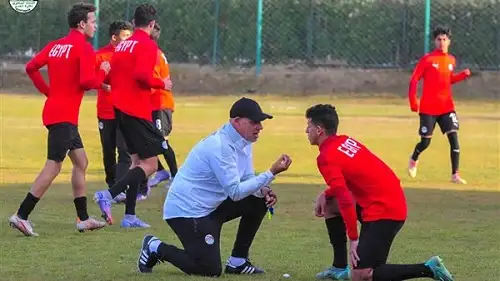 منتخب الناشئين يختتم استعداداته لمواجهة السعودية وديًا