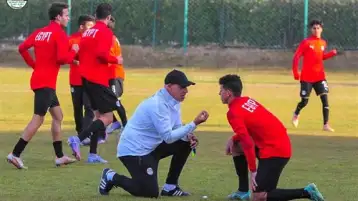 منتخب الناشئين يختتم استعداداته لمواجهة السعودية وديًا