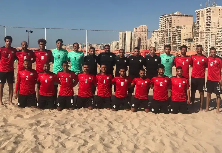 الكشف عن قائمة مصر أمام غانا في تصفيات أمم أفريقيا للكرة الشاطئية