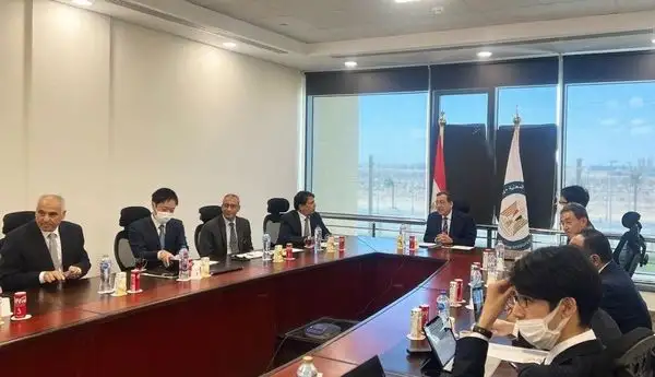 وزير البترول يبحث مع وفد ياباني إنتاج الأمونيا الزرقاء في مصر