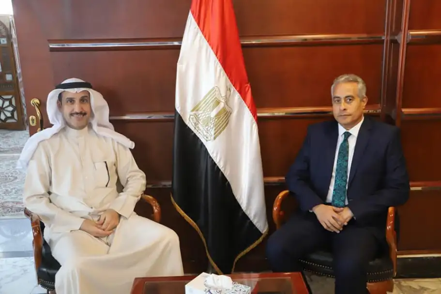 شحاتة والمطيري يبحثان الاستعداد لترتيبات مؤتمر العمل العربي فى دورته 48 بالقاهرة