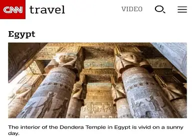 موقع CNN Travel: مصر ضمن أفضل المقاصد السياحية للسفر إليها في خريف العام الجاري