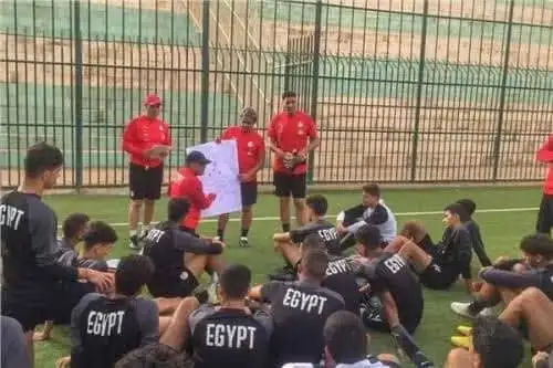 منتخب الناشئين يختتم تدريباته قبل مواجهة سوريا بكأس العرب