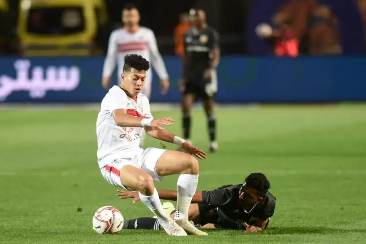 إصابة إمام عاشور في تدريبات الزمالك