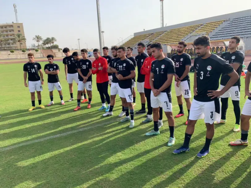 منتخب مصر للشباب يختتم تدريباته استعدادا لمواجهة الكويت وديا