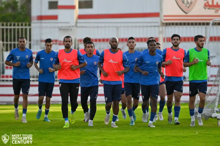 رفع الحمل البدني للاعبي الزمالك استعداداً لمواجهة سموحة