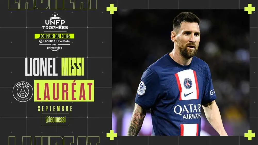 ميسي أفضل لاعب في شهر سبتمبر بالدوري الفرنسي