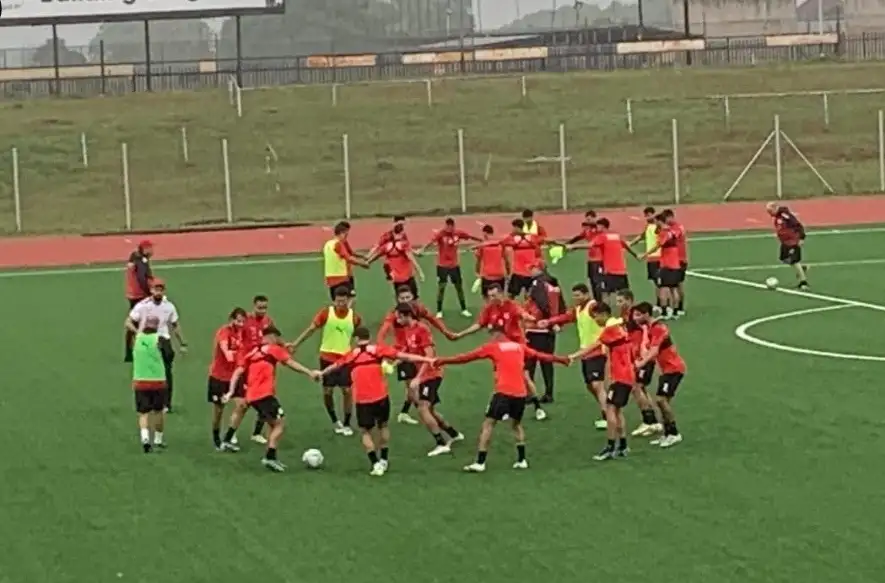 تفاصيل الاجتماع الفني.. المنتخب الأولمبي بالزي الأحمر وإيسواتيني بالأزرق