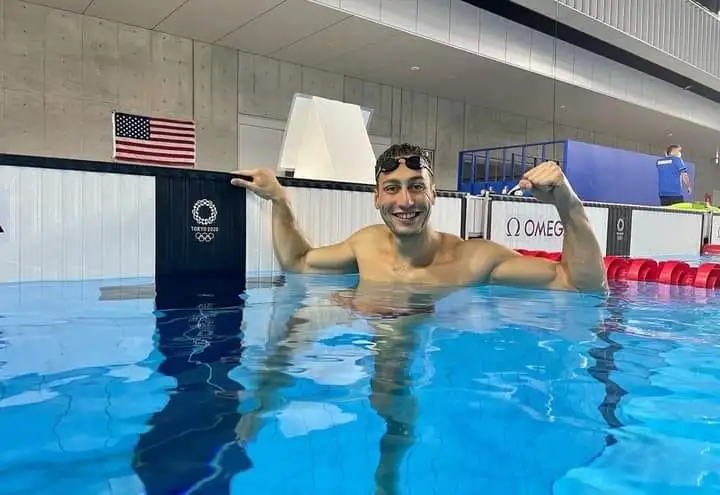 على خلف الله يحرز المركز الرابع فى كأس العالم للسباحة