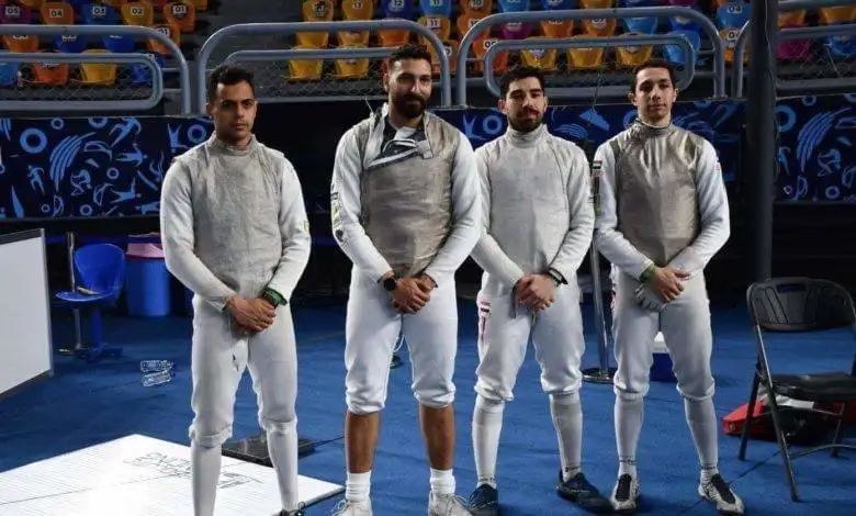 منتخب سلاح الشيش يحرز المركز الخامس بكأس العالم