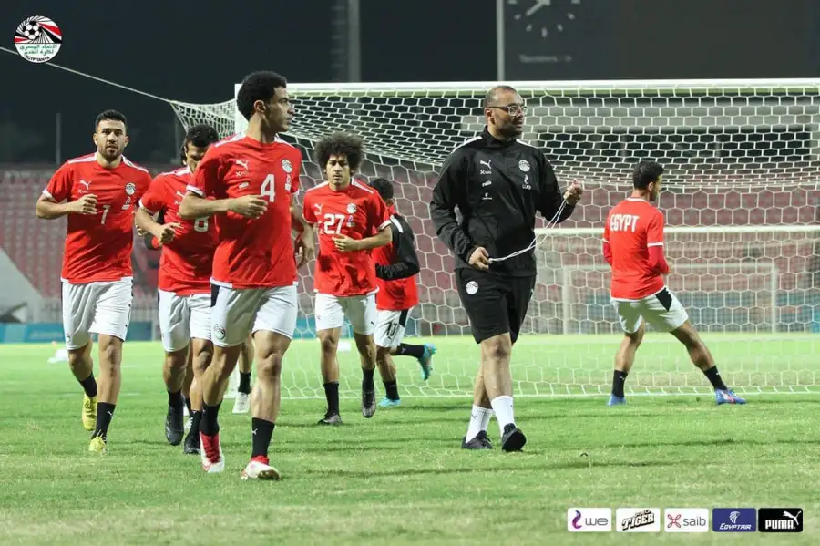 منتخب مصر يخوض تدريبه الأول باستاد الكويت استعدادًا لودية بلجيكا