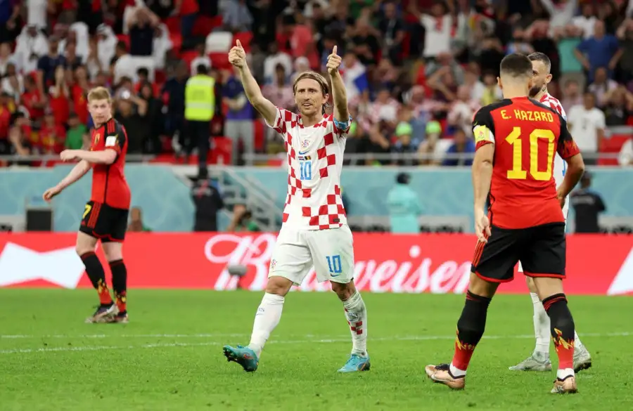 كأس العالم.. مودريتش أفضل لاعب في مباراة بلجيكا وكرواتيا