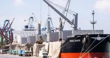 ميناء دمياط يستقبل ناقلة غاز مسال لشحن 61 ألف طن