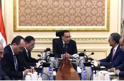مدبولي يلتقي الرئيس التنفيذي للهيئة العامة للاستثمار والمناطق الحرة