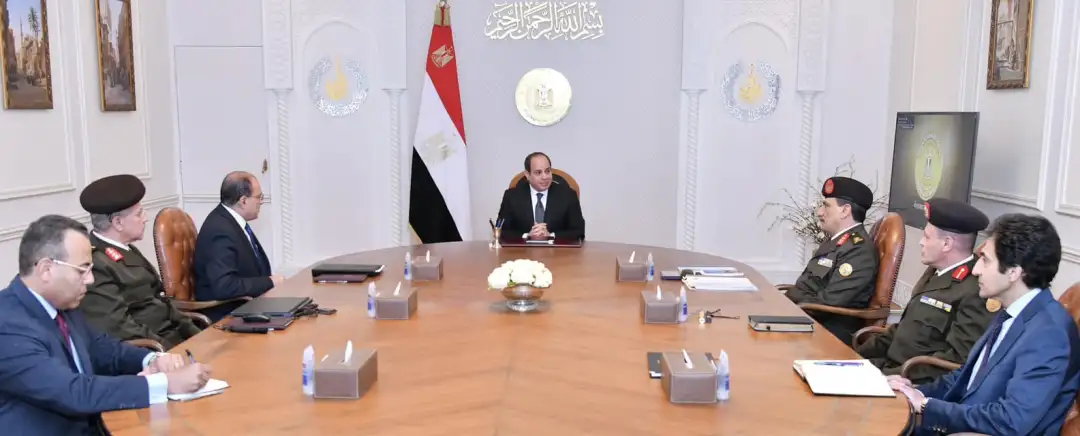 الرئيس السيسي يتابع الموقف التنفيذي لمشروعات الهيئة الهندسية على مستوى الجمهورية