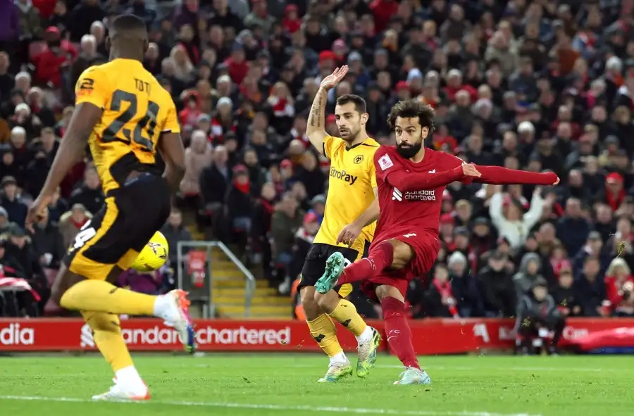 تقييم مرتفع لـ صلاح أمام وولفرهامبتون بكأس الاتحاد الإنجليزي
