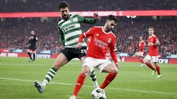 بنفيكا يتعادل مع سبورتينج لشبونة في الدوري البرتغالي