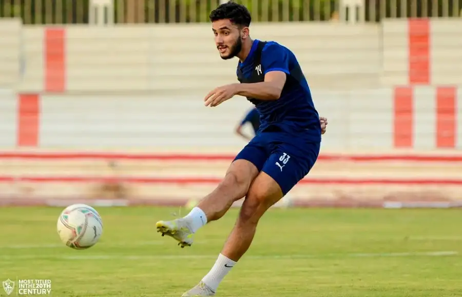 رسميا.. الزمالك يعير حسام أشرف للبنك الأهلي