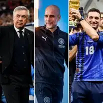 أنشيلوتي ينافس جوارديولا وسكالوني على جائزة فيفا لأفضل مدرب في عام 2022