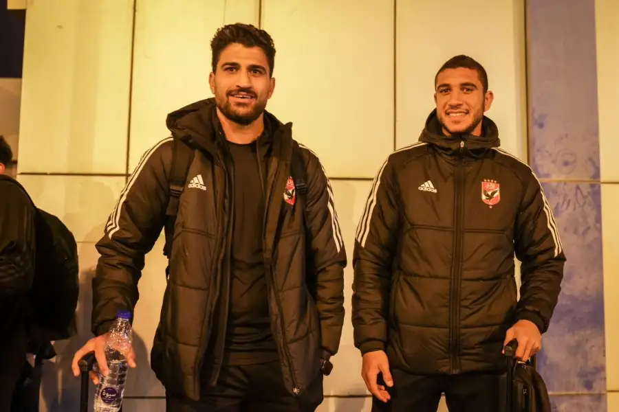 بعثة الأهلي تصل فندق إقامتها بالخرطوم استعدادا لمواجهة الهلال