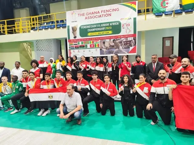 منتخب السلاح يضيف 3 ذهبيات جديدة في اليوم الثاني لبطولة إفريقيا للشباب