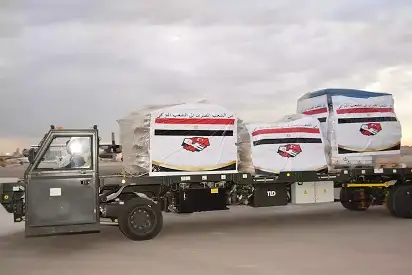 مصر ترسل مواد غذائية ومهمات إغاثية إلى تركيا