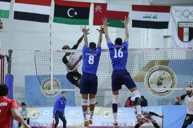 الأهلي يهزم خيبل اليمني بالبطولة العربية للطائرة