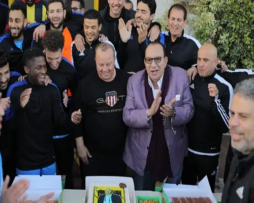 المقاولون العرب يحتفل بعيد ميلاد شوقي غريب