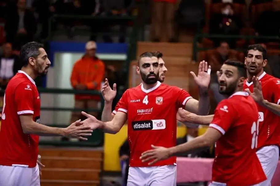 الأهلي يتوج بلقب البطولة العربية للطائرة للمرة الثامنة في تاريخه