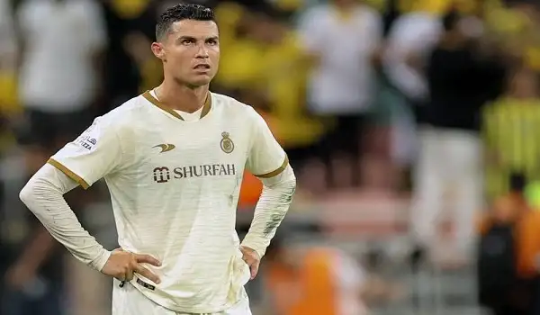 رونالدو يشعر بخيبة أمل بعد خسارة النصر أمام اتحاد جدة