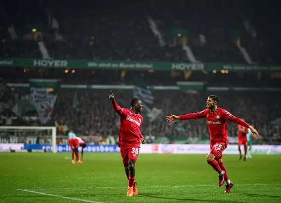 ليفركوزن يفوز على بريمن في الدوري الألماني
