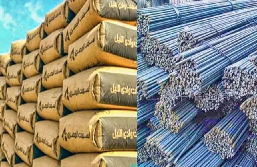 أسعار الحديد والأسمنت بالمصانع المحلية اليوم