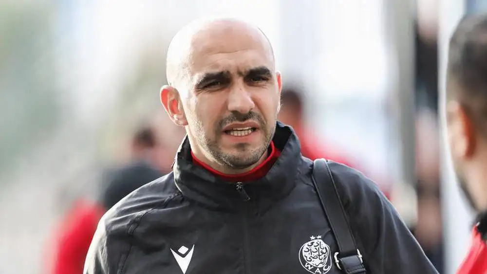 مدرب المغرب يوجه طلباً خاصاً للجماهير قبل مواجهة البرازيل
