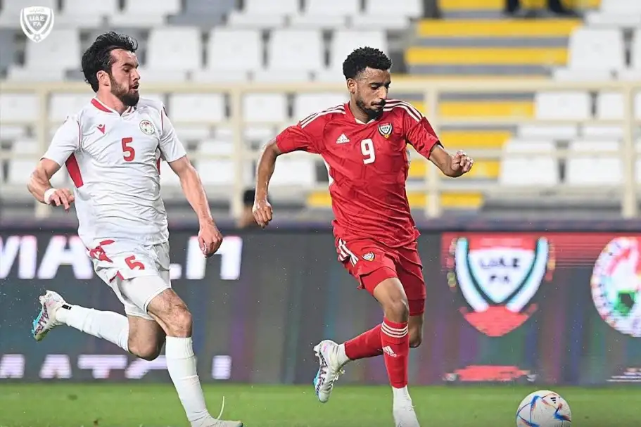 الإمارات تتعادل سلبيًا مع طاجيكستان وديًا