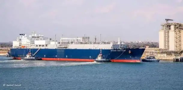 ميناء دمياط يستقبل سفينة غاز لشحن 60 ألف طن