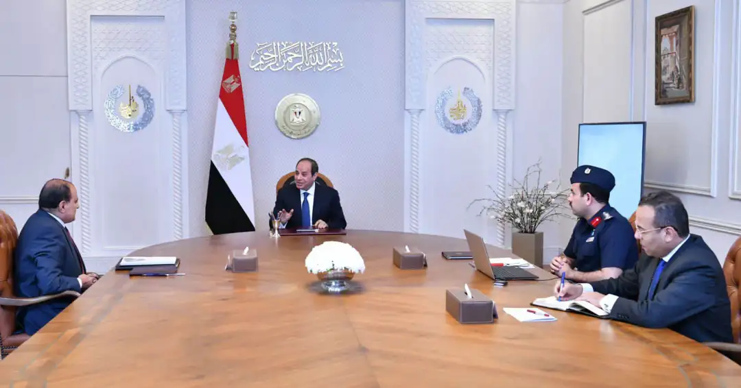 رئيس الجمهورية يتابع تطورات الموقف التنفيذي لمشروع مستقبل مصر للإنتاج الزراعي